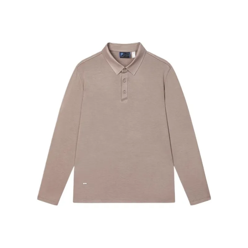 FILA Polo Shirt Men's Light Chestnut Brown-0