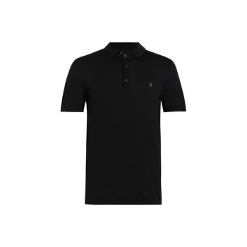 ALLSAINTS Classic Embroidered Polo Shirt