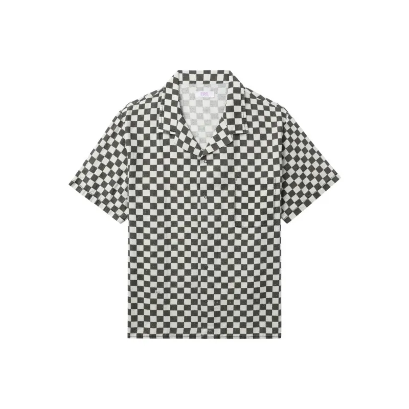 ERL Woven Printed Hawaian Shirt-0
