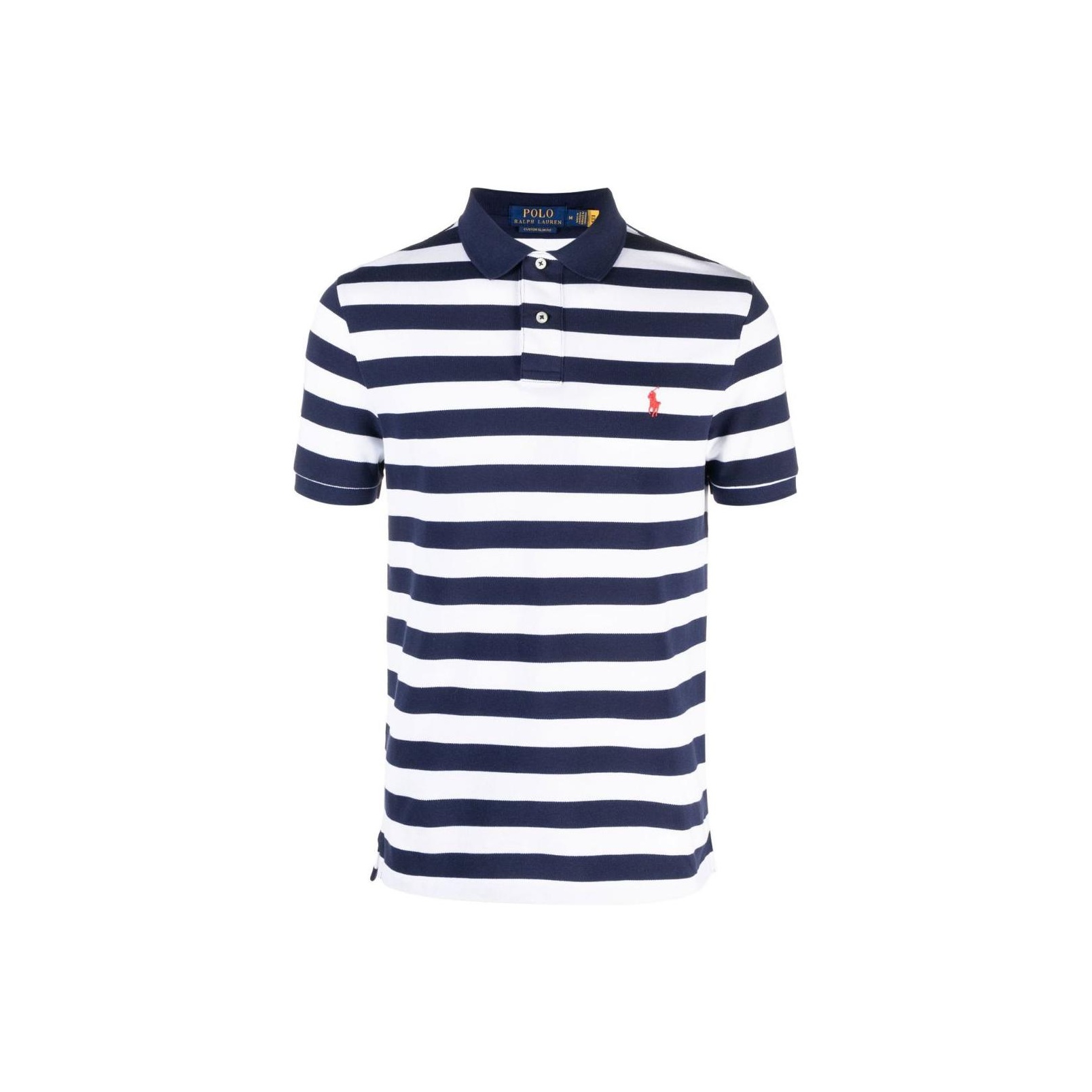 Polo Ralph Lauren Polo Shirts Men Blue With White Lettering