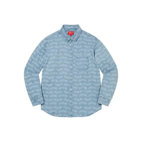Supreme Arc Jacquard Denim Shirt