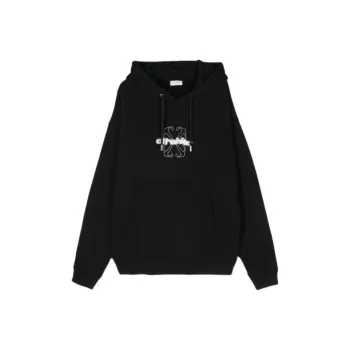 OFF WHITE Flock arrow Skate Hoodie