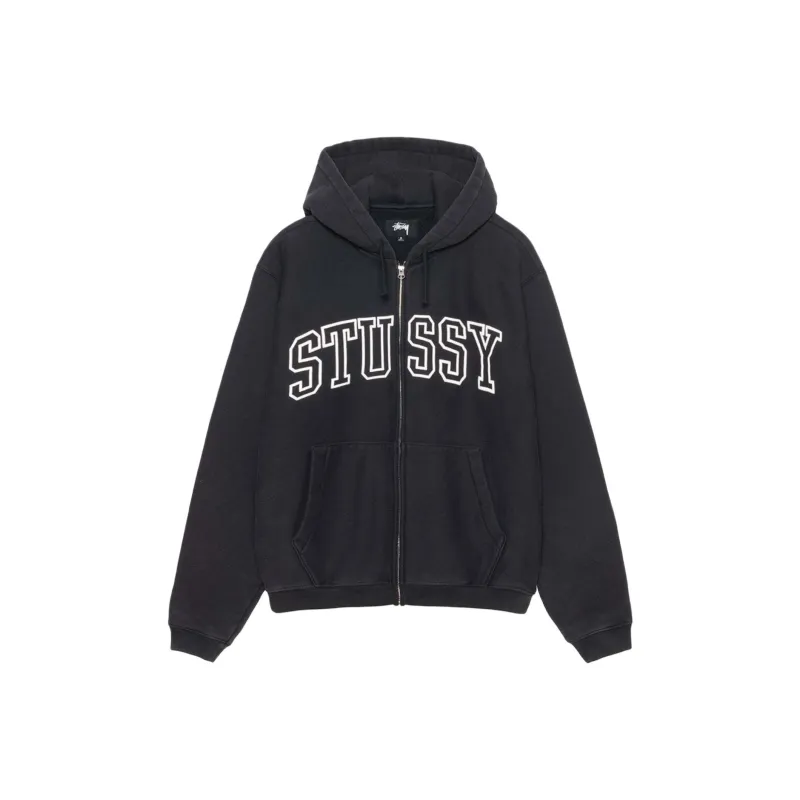 Stussy Outline Zip Hoodie-0