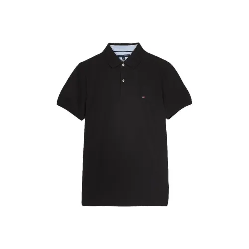 Tommy Hilfiger Polo Shirt Men's Black
