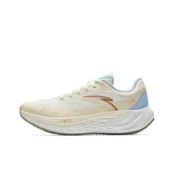 Anta Travel Step PG7 Rebound Low Top City Commute Running Shoes Women's Ecru