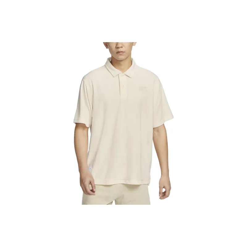 Nike Sportswear Polo Shirt Men's Light Ivory White-0