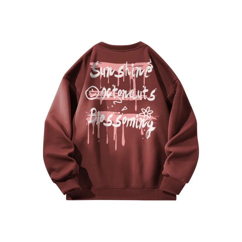 Small Columns Under The Sea Sweatshirt Unisex-10