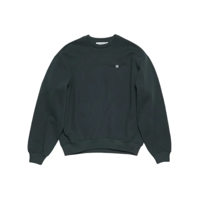 Acne Studios Logo Patch Crewneck Sweatshirt-0