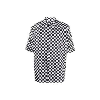 OFF WHITE Check Pattern Short Sleeved Shirt