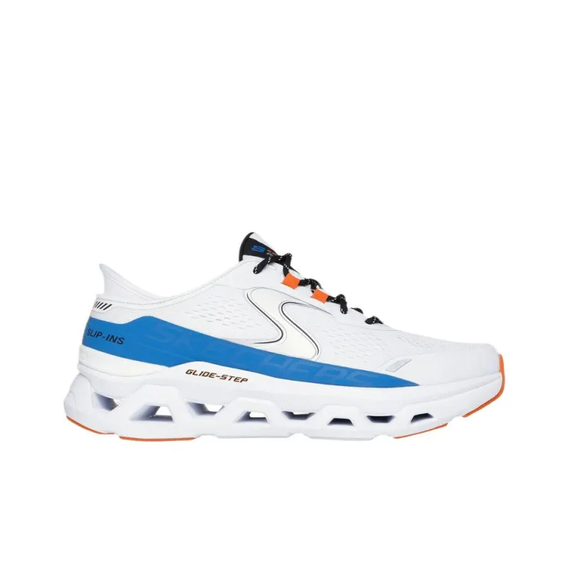 Skechers Glide Step Low Top Casual Shoes Men's White-1