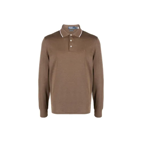 Polo Ralph Lauren Polo Shirts Men Brown