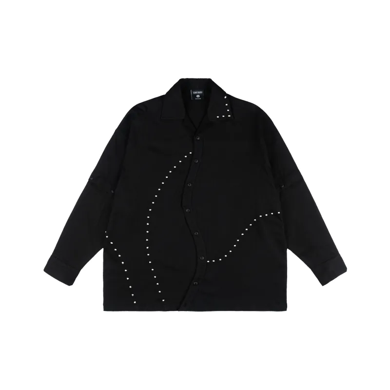 XINYINSU Shirts Unisex Black-0