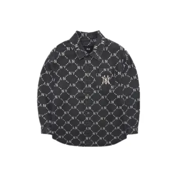 MLB Mlb Old Flower Shirt Unisex Black