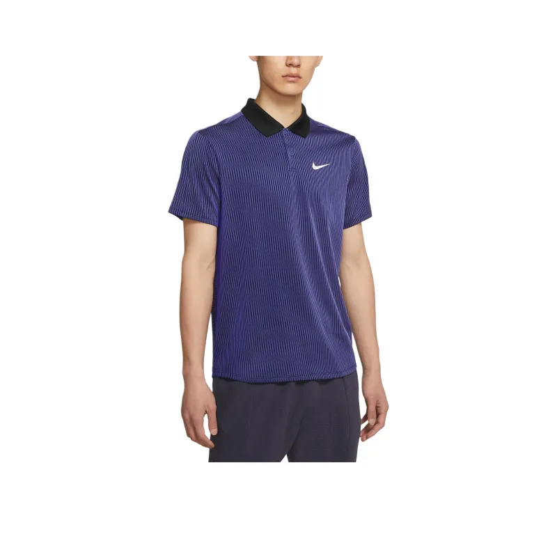 Nike Dri-FIT ADV Polo Shirt Men's Dark Purple Gray-0