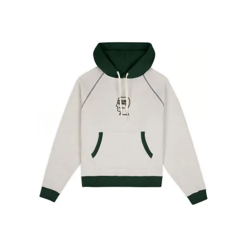 Brain Dead Fleece Logo Head Raglan Hoodie