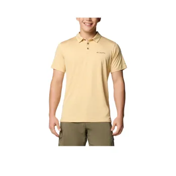 Columbia Tech Trail Polo Shirt Men's Earth Yellow