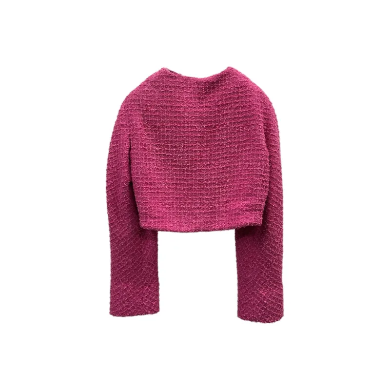 CHANEL Jackets & Coats Women's Rose Red-1