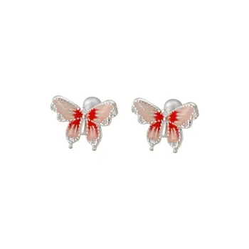 GIFT&CO 999 Fine Silver Stud Earrings Women's
