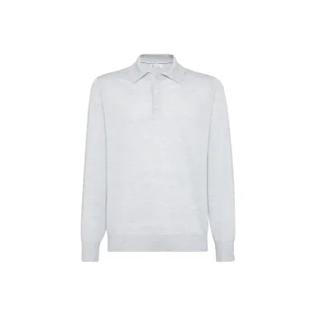 Brunello Cucinelli Knitted Polo Shirt