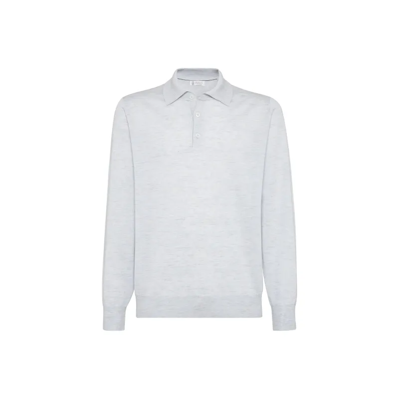 Brunello Cucinelli Knitted Polo Shirt-0