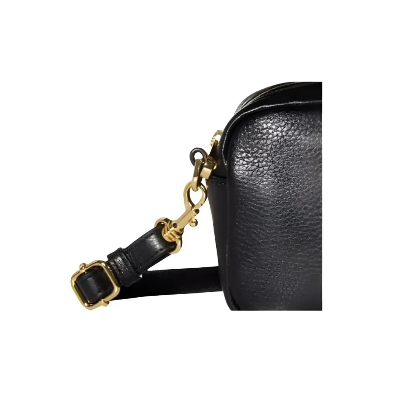 UGG Soft Genuine Leather Small Square Bag Shoulder Bag Crossbody Bag Women's Black-2