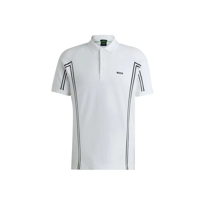 HUGO BOSS Paddy Tape Polo Shirt-0