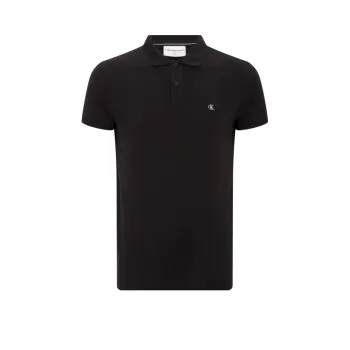 CALVIN KLEIN Polo Shirt Men's Black