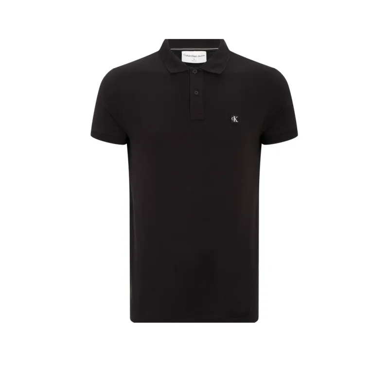 CALVIN KLEIN Polo Shirt Men's Black-0