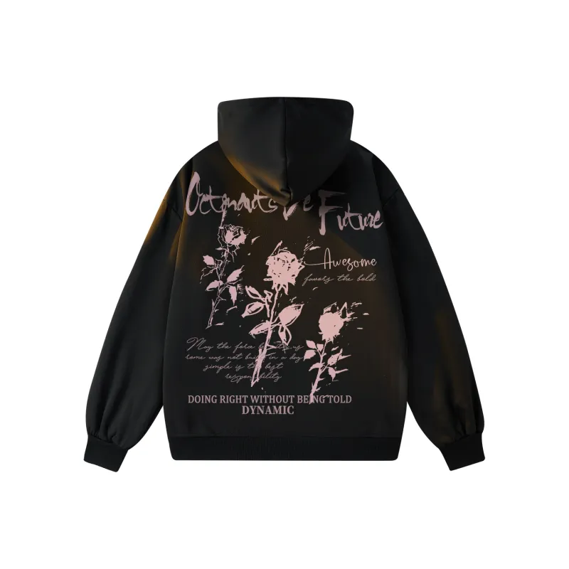 Small Columns Under The Sea Hoodie Unisex-4