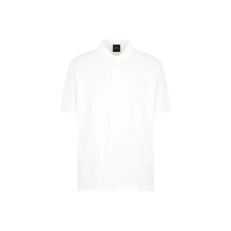 ARMANI EXCHANGEAE SS25 Polo Shirt Men's White-0