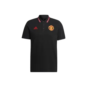 Adidas Polo Shirt Manchester United Men's Black