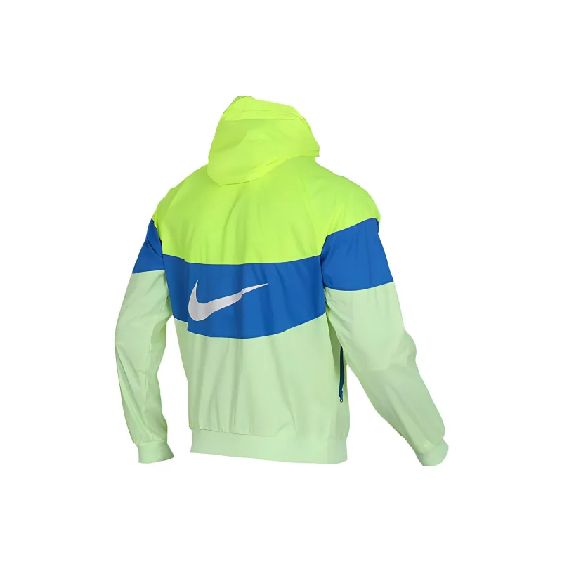 Nike Men's Windrunner Hooded Jacket Yellow-1
