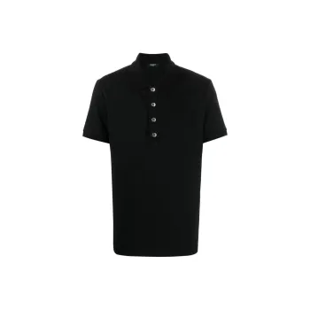 BALMAIN SS23 Polo Shirt Men's Black