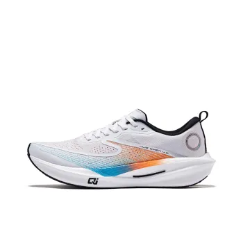 Erke Absolute Dust 4.0 Running Shoes Men Low Top Erke White Citrus Orange