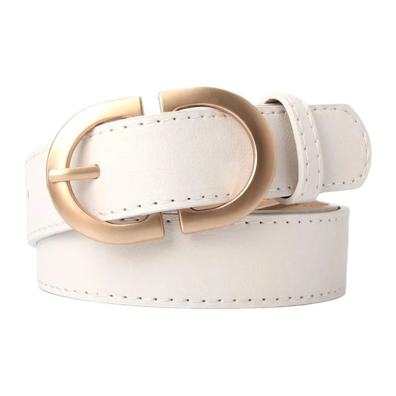 JEANSWEST PU Leather Belts Women's 2.8cm-18