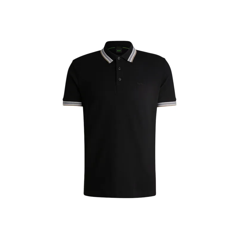 HUGO BOSS FW24 Polo Shirt Men's Black-0