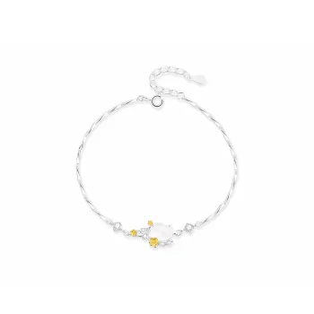 CANHUI Chalcedony Jade Bracelets Women's