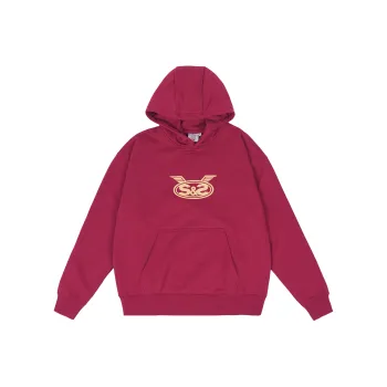 Snowday STA Collaboration Double S Box Logo Collection Sweatshirt Unisex Burgundy