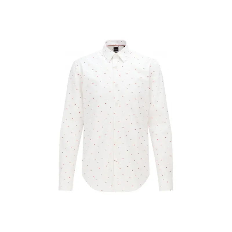 HUGO BOSS Shirts Men White-0