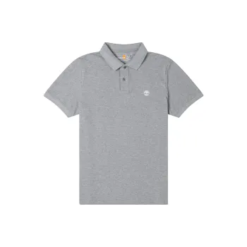 Timberland SS25 Polo Shirt Men's Gray