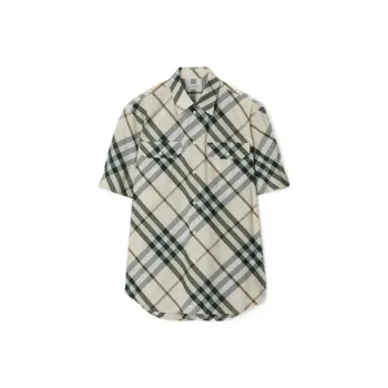 Burberry Nova Checkered Short Sleeved Shirt