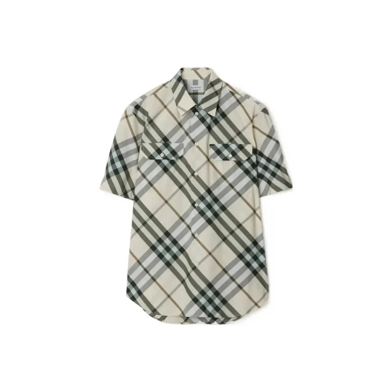 Burberry Nova Checkered Short Sleeved Shirt-0