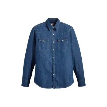 Levis Barstow Denim Western Shirt