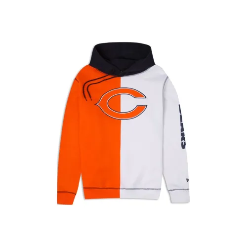 New Era Sweatshirt Unisex Orange White