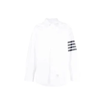 Thom Browne 4 Bar Stripe Buttoned Shirt