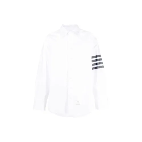 Thom Browne 4 Bar Stripe Buttoned Shirt