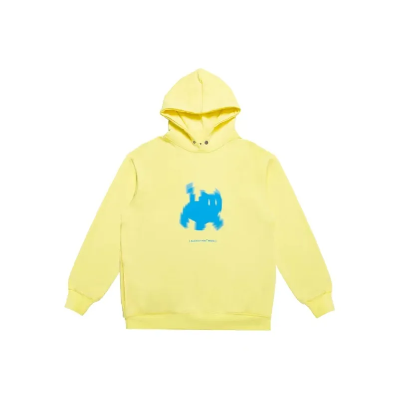 Black Cat Pixel Sweatshirt Unisex-4