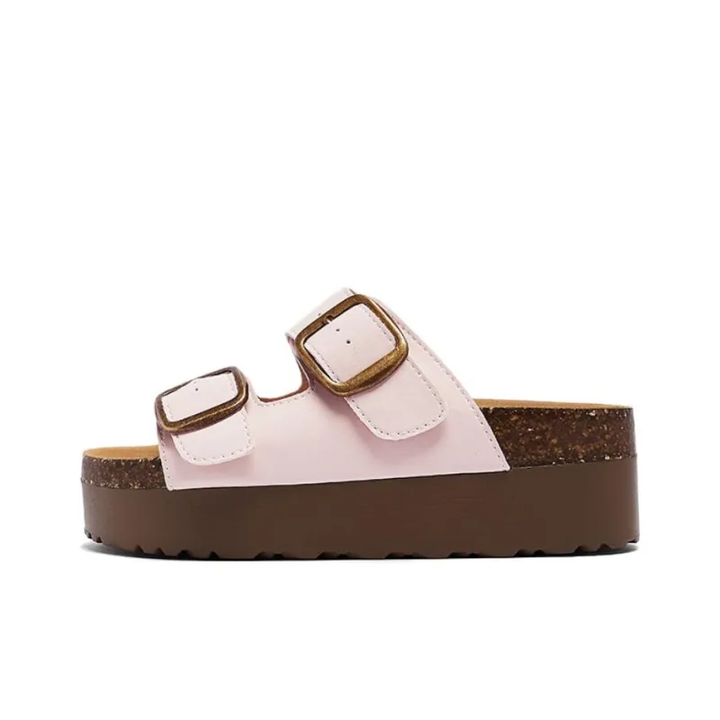 AGSDON PVC Polyvinyl Chloride Quiet Slide Slippers Women's-7