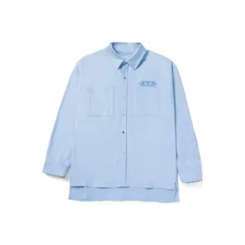 Nike Sb Born X Raised Oversized Chambray Button Up Shirt