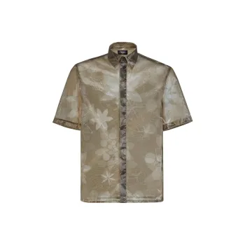 FENDI Shirts Men Green